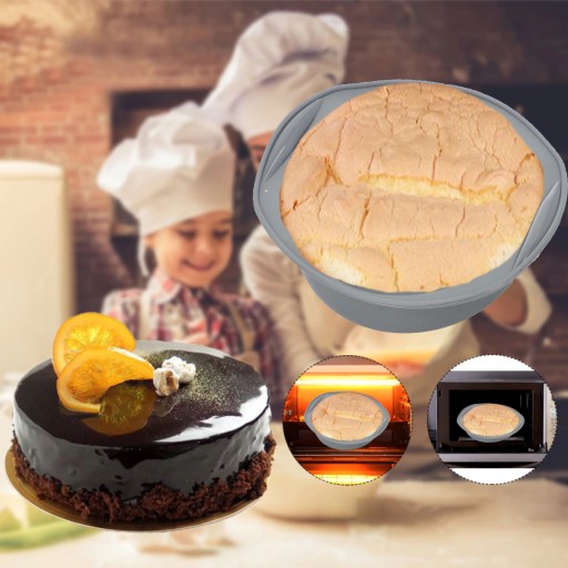 Silikónová forma na pečenie torty, okrúhla BB - ideálna na torty