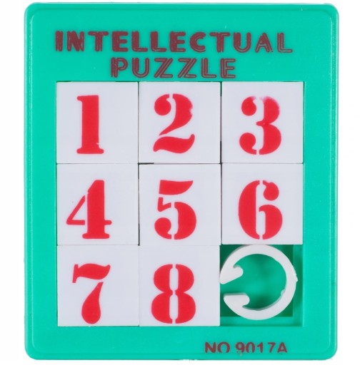 Arkádová mini puzzle s číslami