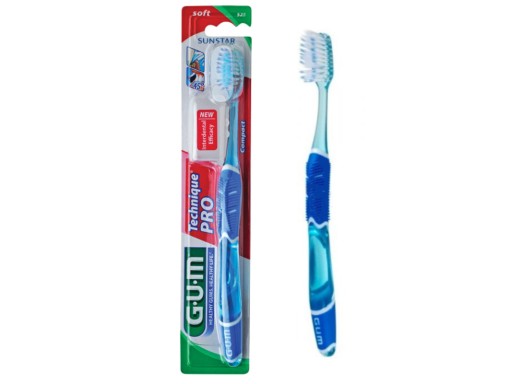 Gum Pro Sensitive manuálna zubná kefka