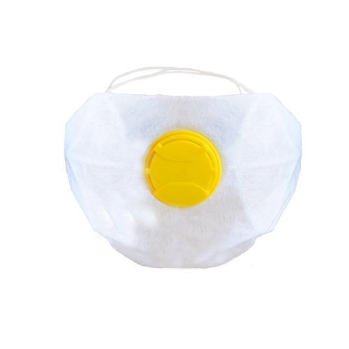 OCHRANNÁ POLMASKA S VENTILOM FFP1 10 KS.