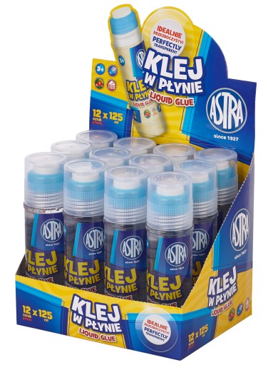 Astra TEKUTÉ GLUE School Transparent 125ml