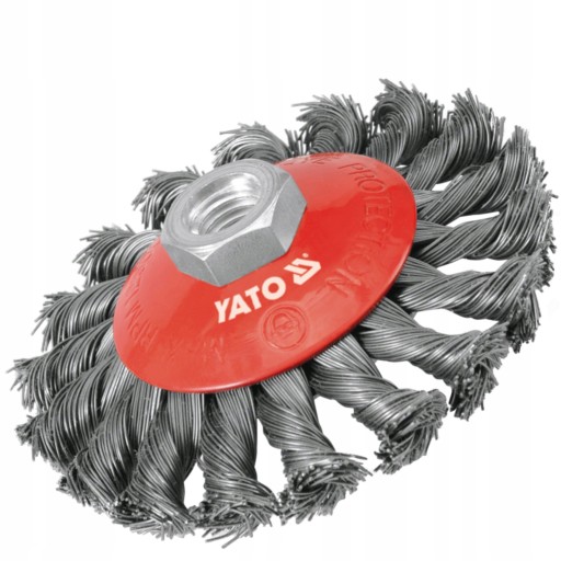 YATO KOTÚČOVÁ KEFA FI 100MM M14 NAPÍNANÝ DRÔT