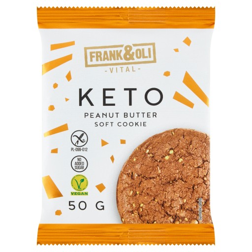 Frank&Oli Keto sušienka s arašidovým maslom 50 g x 5