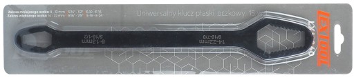 UNIVERZÁLNY MULTIFUNKČNÝ OTVORENÝ KĽÚČ 15V1 8-24mm LEXTOOL