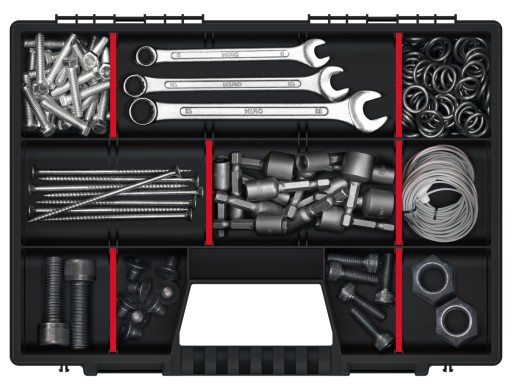 Organizér na náradie NOR 40 390x290x65
