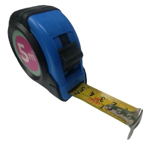 Pravítko Zvinovací meter Výsuvné Pravítko Centimeter Pravítko Konštrukcia 5m