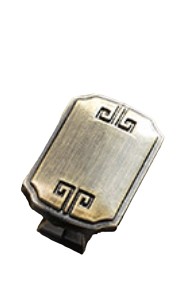 Nábytkový gombík Starý bronz