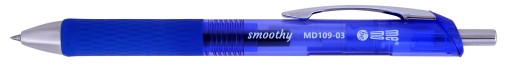 MemoBe Smoothy gélové pero 0,5 mm modré x5