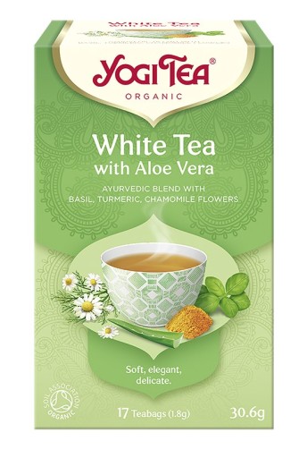 BIELY ČAJ S BIO ALOE (17 x 1,8 g) 30,6 g -