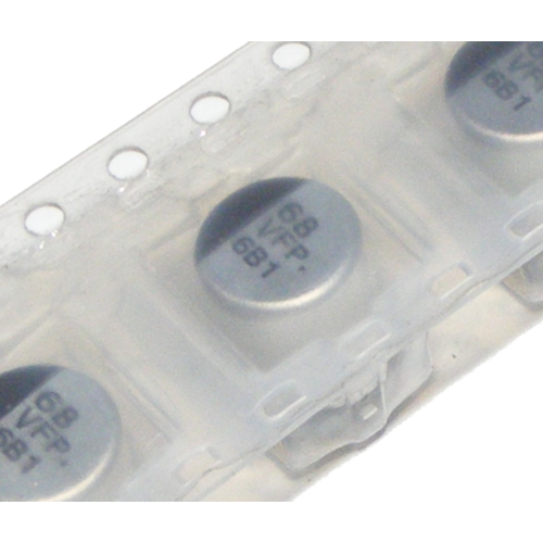 SMD elektrolytický kondenzátor 68uf 35V 6,3x7,7mm x10