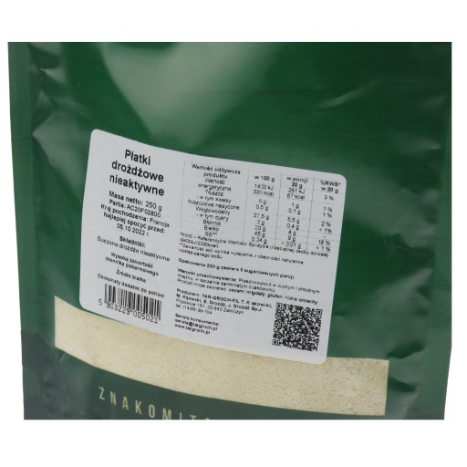 NEAKTÍVNE VLOČKY KVÁSKOV 250G
