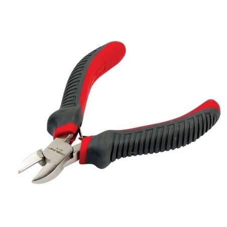 KLIEŠTE MIKRO POLGRUHOVÉ, OHNUTÉ 125MM PROLINE