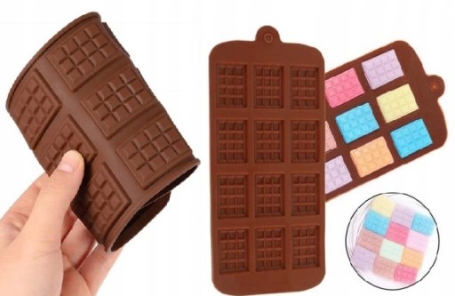 SILIKÓNOVÁ FORMA, ČOKOLÁDOVÁ TABUĽKA, PRRALINE, MINI FORMA NA ČOKOLÁDU, MAL.