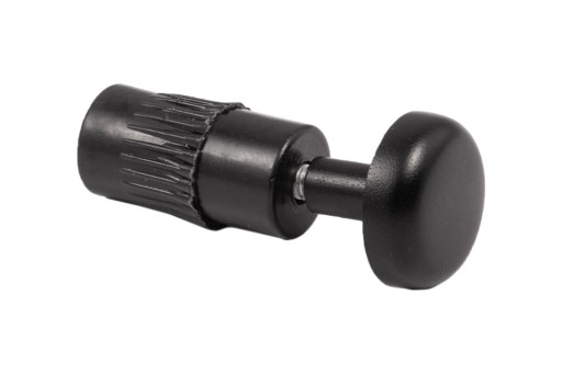 ZÁSTRČKA NA ZÁBRADLIE, ČIERNA, pre 16 mm rúrku s koncom zábradlia
