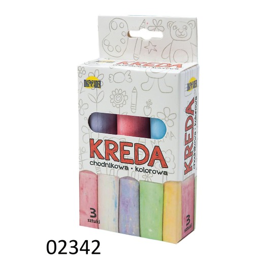 CESTNÁ KRIEDA - HRUBÁ - 3 ks TR-21158