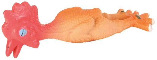Latexová hračka kura pre psa Trixie 15 cm