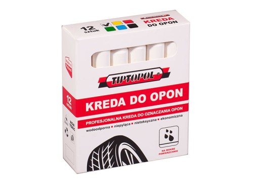 TYRE CHALK - TYRE MARKER 1 DICE WHITE TipTop