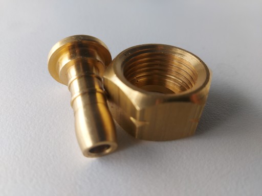 Dvojdielny VALCOVÝ KONEKTOR pre hadicu W 21,8L x 9 mm