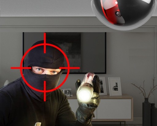 FOTOAPARÁT NA BATÉRIU BLIKAJÚCA LED KAMERA
