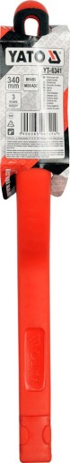 Drôtená kefa, mosadzný drôt, 3 rady, rukoväť