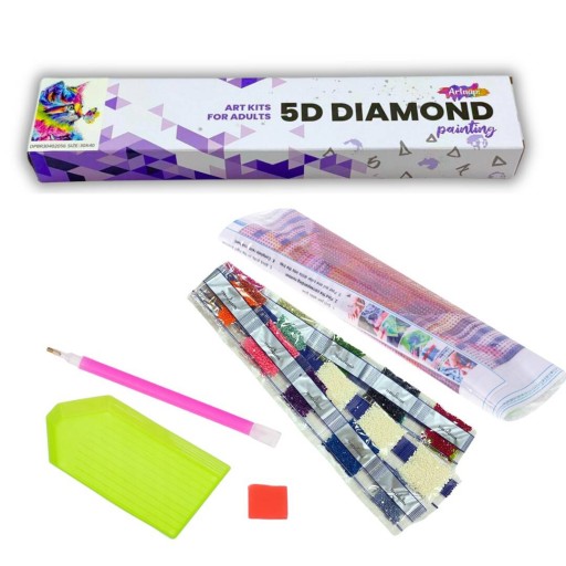 DIAMANTOVÁ VÝŠIVKA Diamantová maľba Diamantová mozaika pre deti 5D sada
