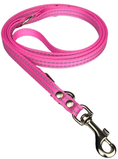 ROVNÉ VODÍTKO PRE PSA S ODRAZOM 140 CM / 10 MM