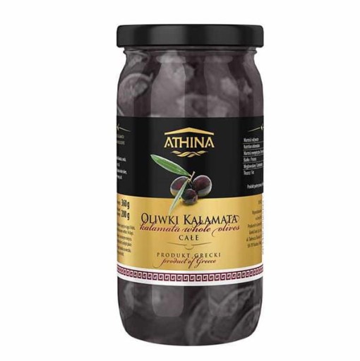 Celé Kalamata olivy Athina 360g