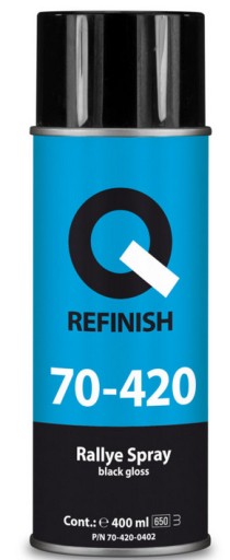 Lesk ČIERNY LAK Q-REFINISH professional 2158