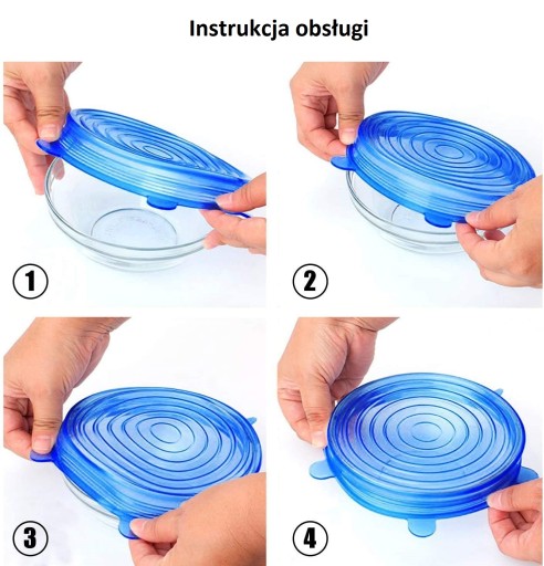 UNIVERZÁLNE SILIKÓNOVÉ OBÁLKY NA JEDLO 6 KS