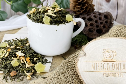 Zelený čaj MANGO S POMARANČOM 50G sencha