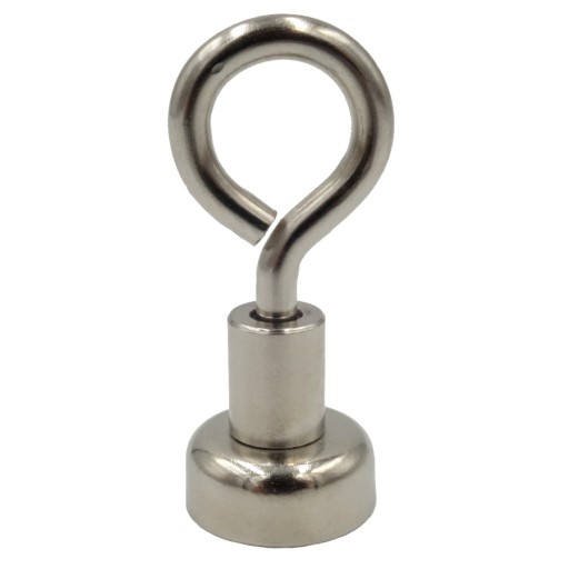 Neodymový magnet 12x5 mm 2,5kg s držiakom EAR