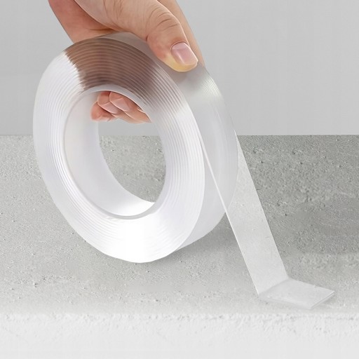 Nano páska 5 m x 20 mm opakovane použiteľná silná obojstranná vodotesná