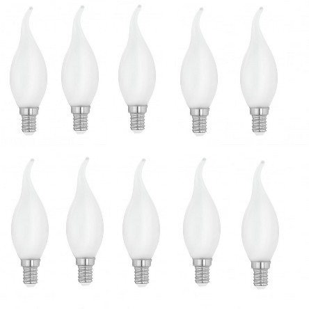 10x E14 FLAME ECO halogénová žiarovka 28W ako 35W