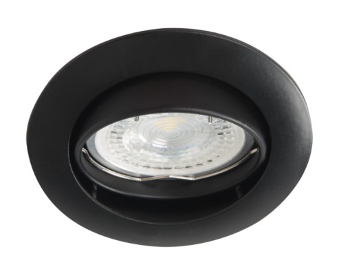 VIDI CTC-5515-B bodové stropné svietidlo, čierne Kanlux