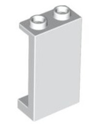 LEGO 87544 PANEL 1x2x3 biela NOVINKA (1g)