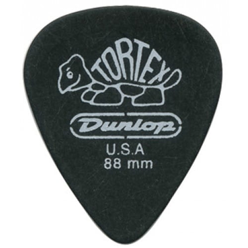 Dunlop Tortex Pitch Black 0,88 mm. trsátko