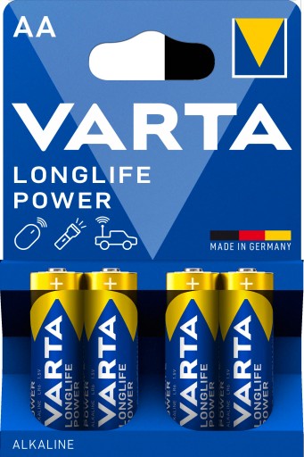 VARTA LONG LIFE POWER AA LR6 - ALKALICKÉ BATÉRIE