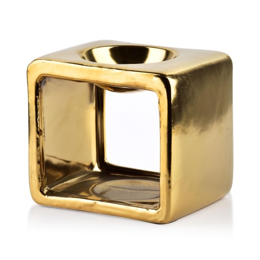 Voňavý olejový krb Vosk AROMATERAPIA oleje GOLD GLAMOUR 8,5 cm