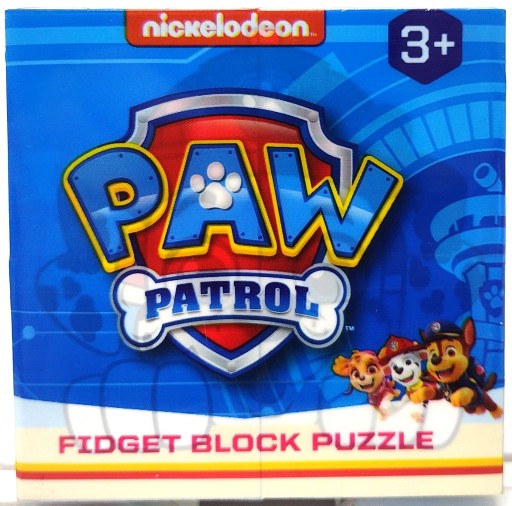 PAW PATROL Logická kocka Puzzle 8 dielikov 7x7cm