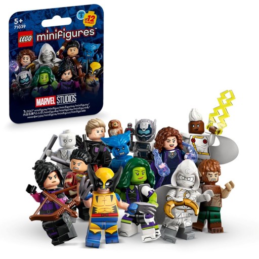 LEGO MINIFIGURS #71039 - LEGO Minifigúrky Marvel Series 2 + taška + katalóg