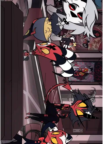 Anime Manga Helluva Boss Plagát HUB_032 A3