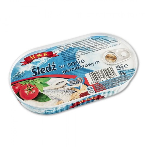 Sleď v paradajkovej omáčke 170g MK