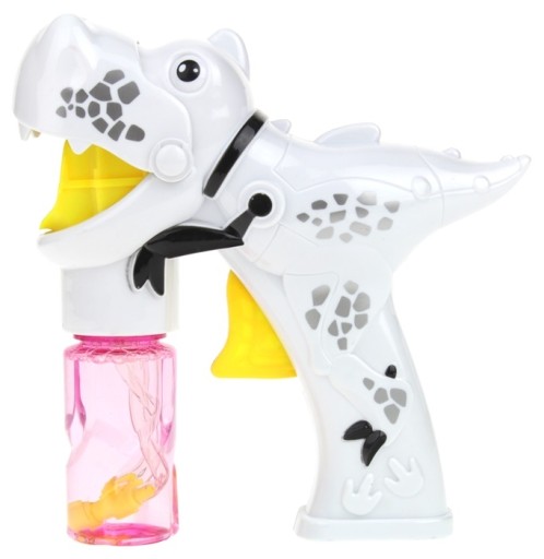 Bubble Gun Tekuté mydlo Bubble Machine 2x Dinosaurus