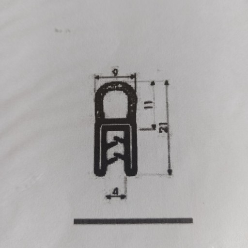 T-47 zosilnené okrajové tesnenie