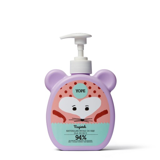 YOPE Prírodné mydlo na ruky pre deti Nechtík 400ml