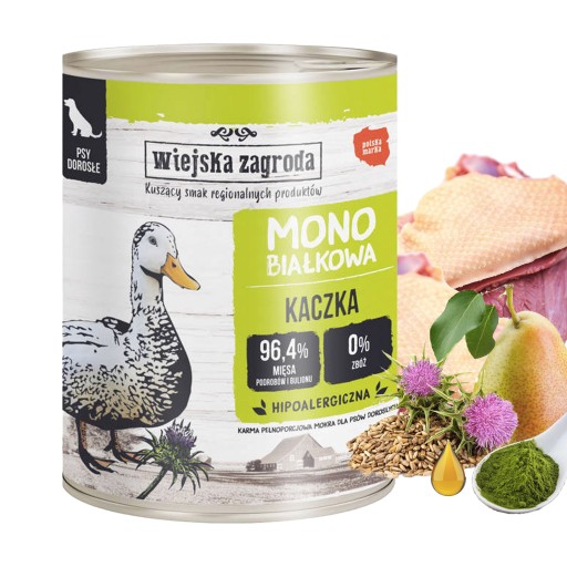 COUNTRY FARM Food MONO PROTEIN Kačica 800g