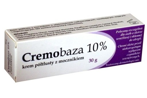 Cremobaza 10% Urea krém pre citlivú pokožku