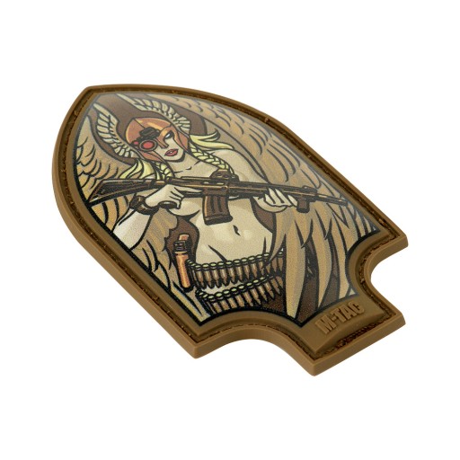 NÁŠIVKA NA VELCRO VALKYRIE SPEAR M-TAC NÁŠAŤ NA MORÁLKY PVC TLAČENÝ COYOTE
