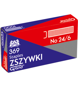 Sponky do kancelárskych zošívačiek 24/6 1000 ks