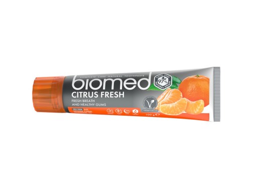 Splat Biomed Citrus Fresh zubná pasta 100 ml Citrus bez fluoridu